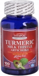 Vitapol Turmeric & Milk Thistle & Artichoke Kapsl