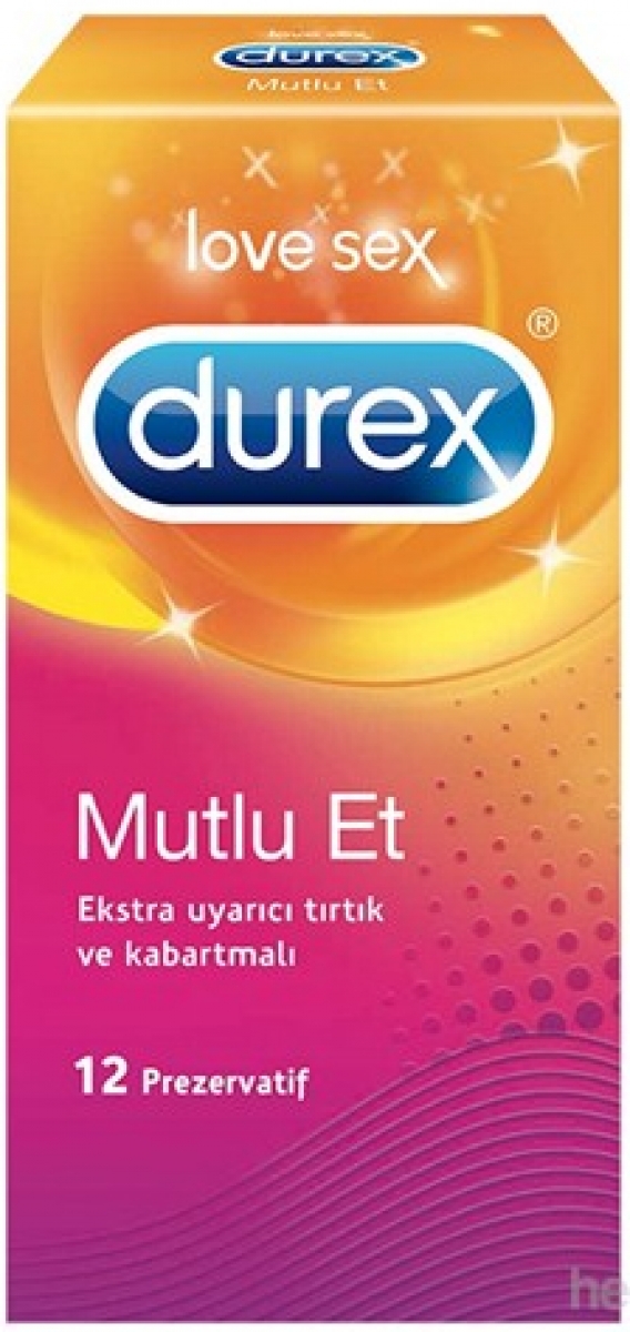 Durex Mutlu Et Prezervatif 34,99 TL'ye Sipariş