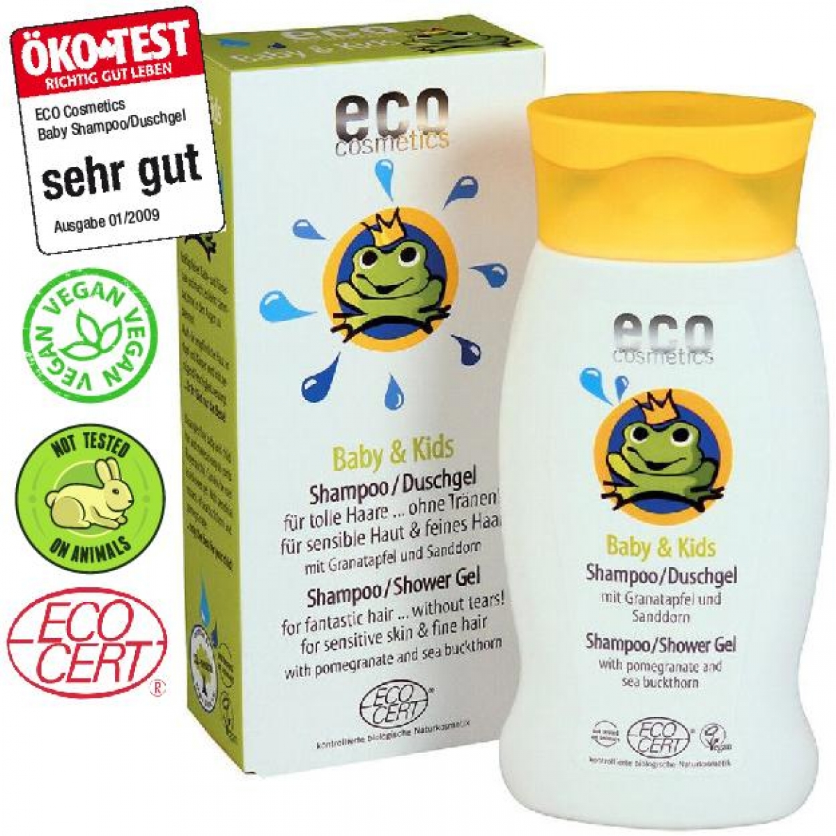 ECO Cosmetics Organik Bebek &amp; Çocuk Şampuanı 114,00 TL�ye Sipariş