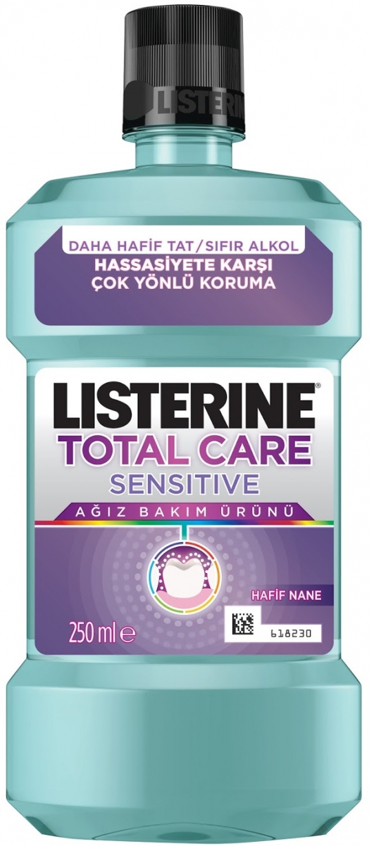 Listerine Total Care Sensitive Ağız Bakım Gargarası 18,00 TL'ye Sipariş