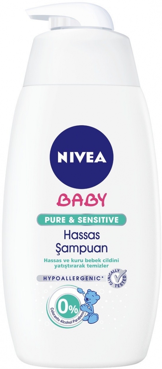 Nivea Pure &amp; Sensitive Bebek Şampuanı 17,50 TL�ye Sipariş