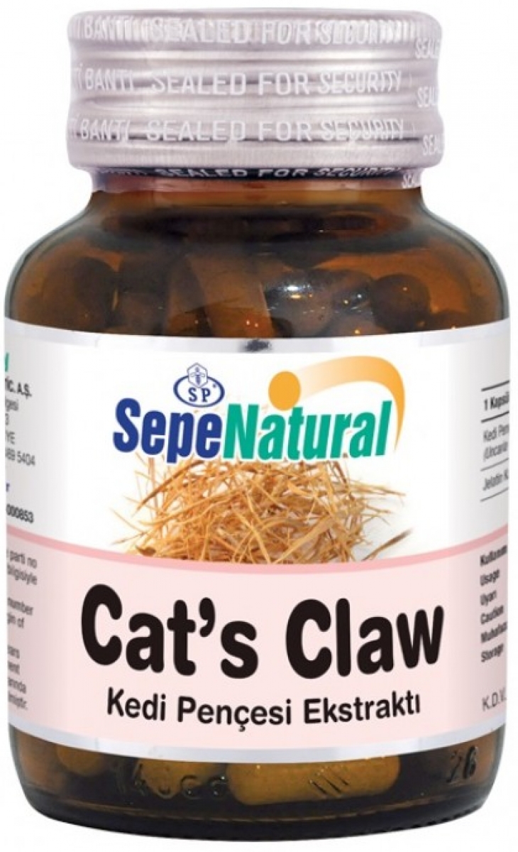 Sepe Natural Cats Claw Extract (Kedi Pençesi) 38,00 TL�ye Sipariş