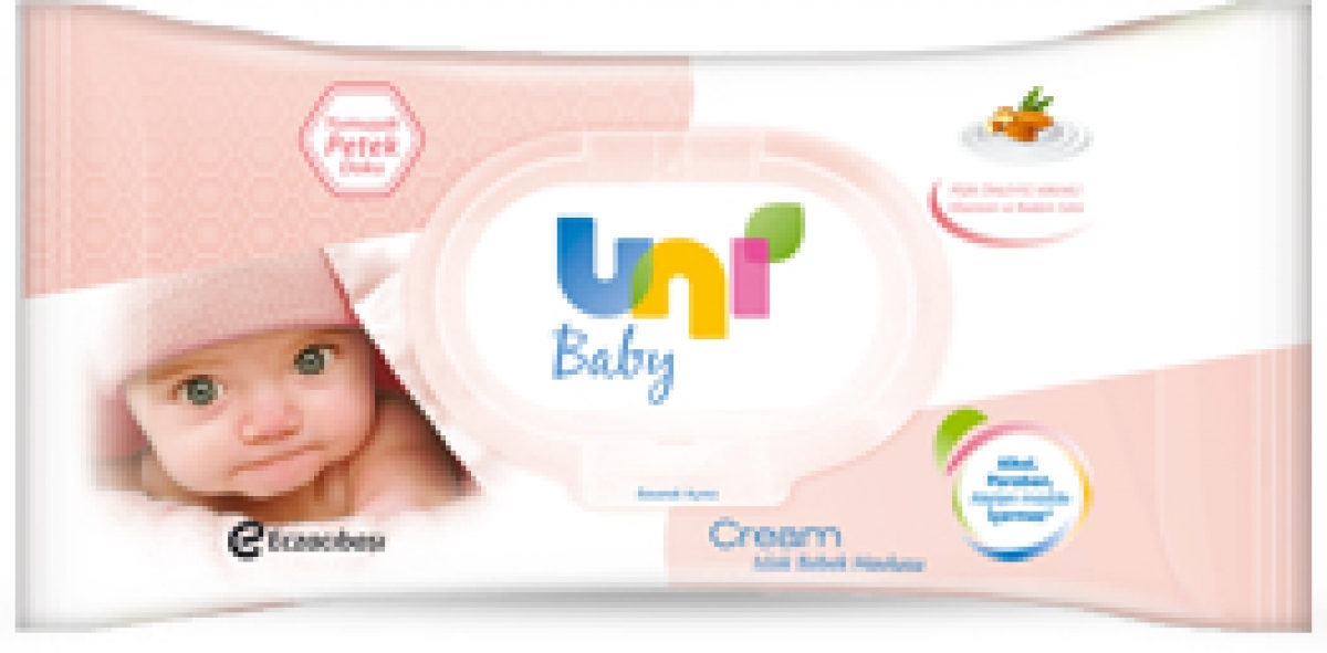 Uni Baby Cream Islak Bebek Havlusu 10,01 TL�ye Sipariş